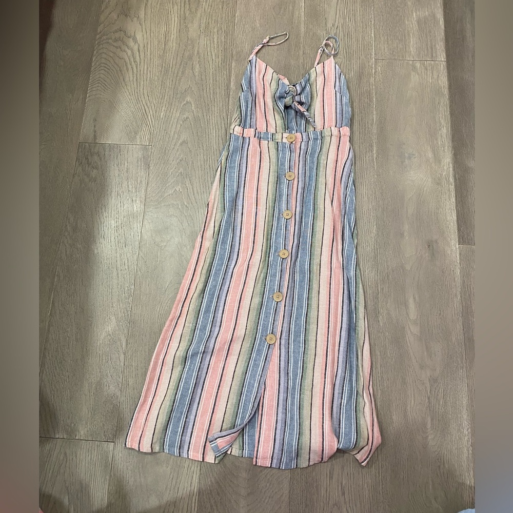Striped summer dress